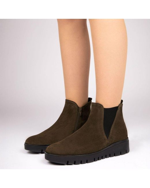Gabor Brown Dublin Chelsea Boots