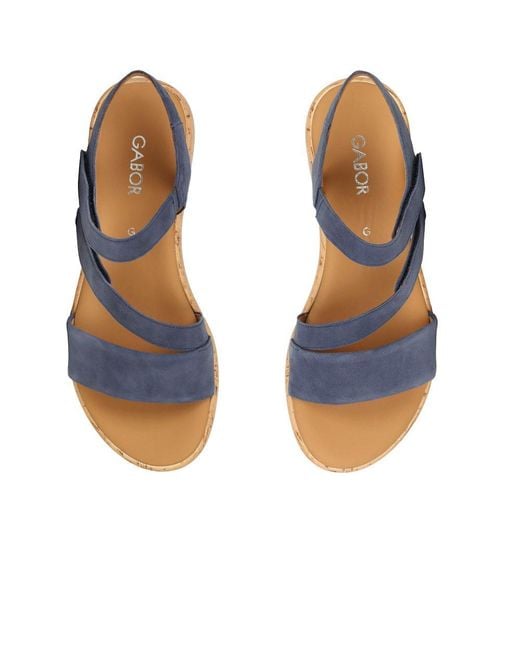 Gabor Red Oporto Sandals