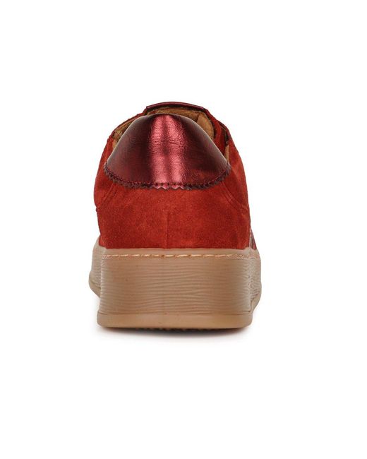 Gabor Red Dahma Trainers