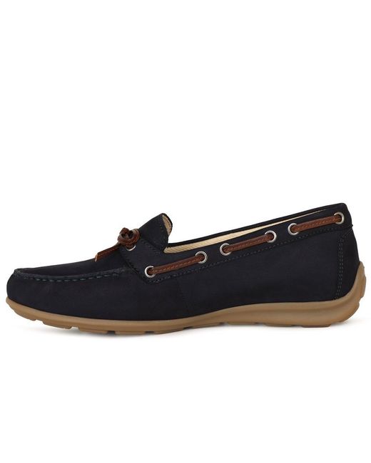 Gabor Blue Evie Loafers