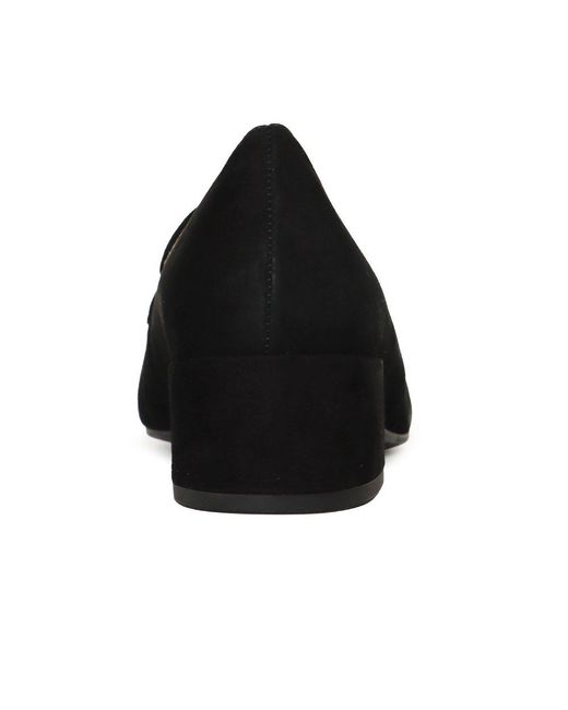 Gabor Black Dayana Court Shoes