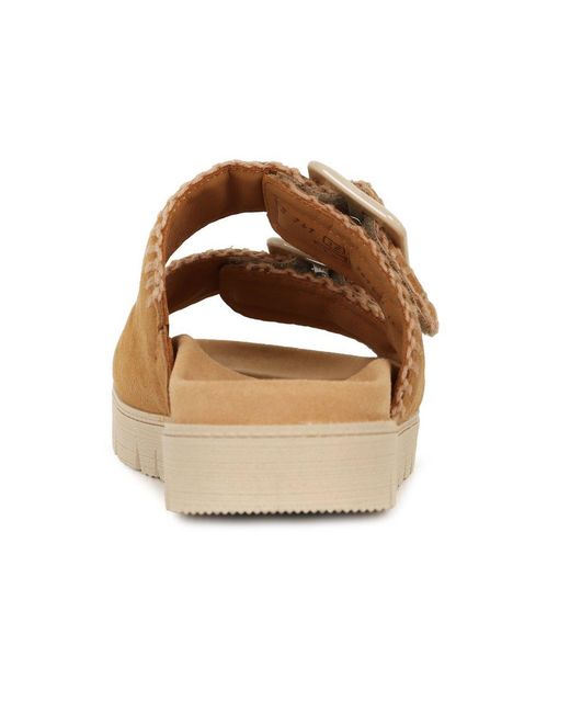 Gabor Brown Elspeth Sandals