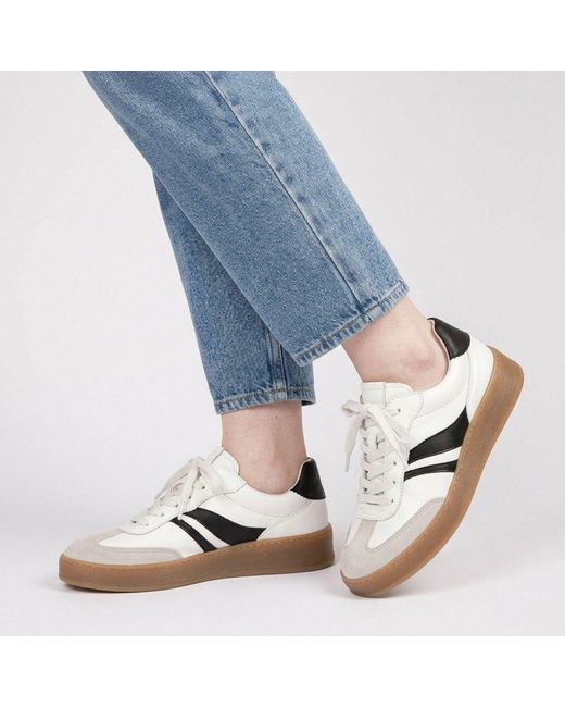 Gabor White Dahma Trainers