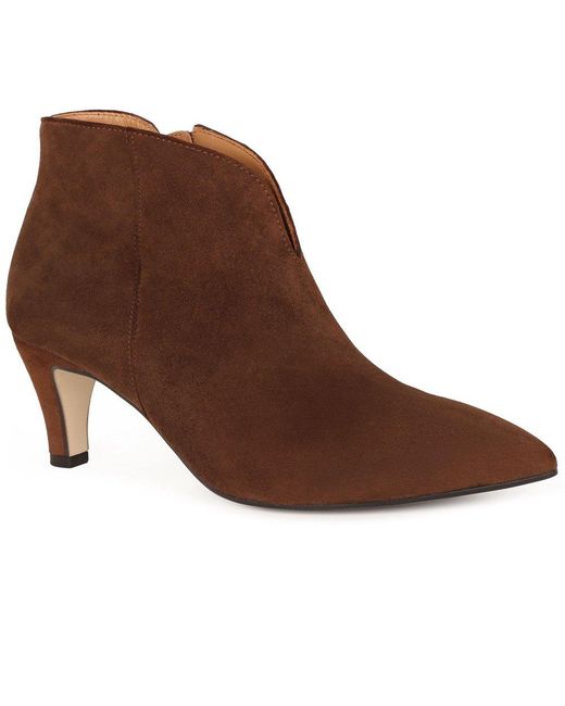 Gabor Brown Terri Ankle Boots