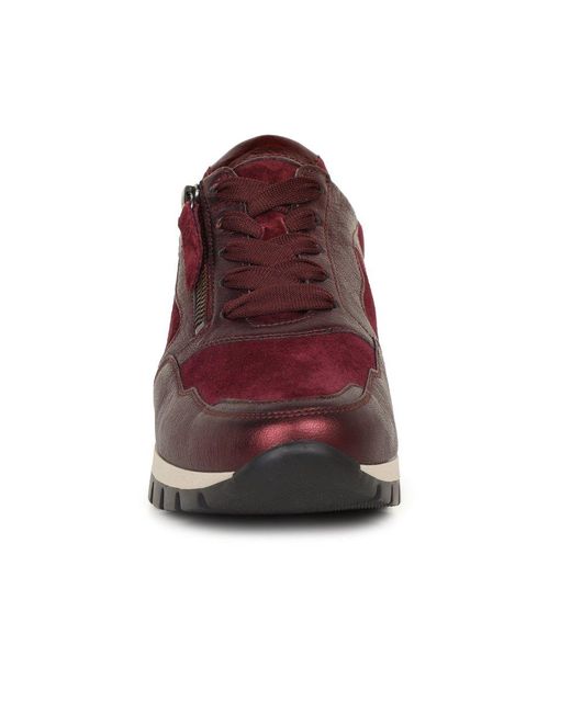 Gabor Red Willet Trainers