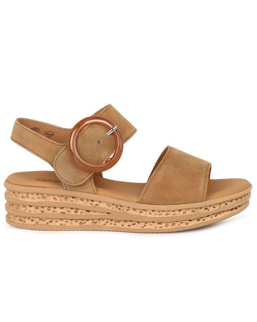 Gabor Brown Andre Sandals