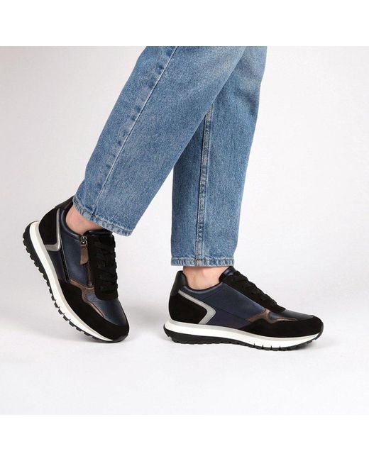 Gabor Black Hollywell Trainers
