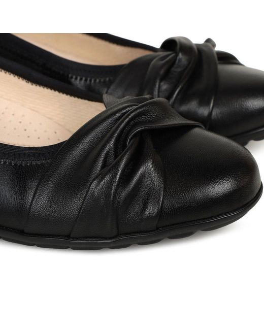 Gabor Black Scene Ballet Pumps