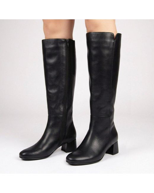 Gabor Black Ashby M Knee High Boots