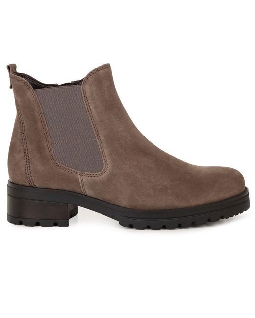 Gabor Brown Sallis Ankle Boots