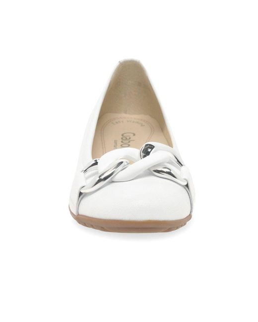 Gabor White Sabia &Apos;S Shoes