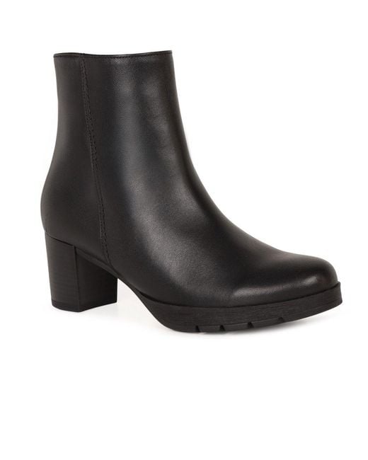 Gabor Black Essential Ankle Boots