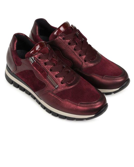 Gabor Red Willet Trainers