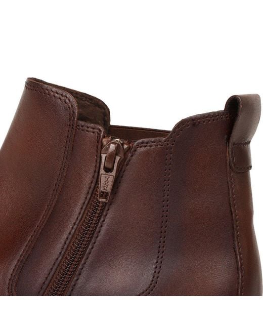 Gabor Brown Hustle Ankle Boots