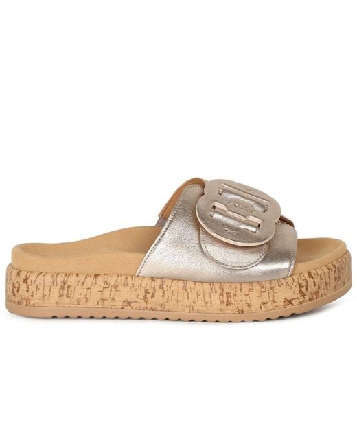 Gabor Brown Kirby Mule Sandals