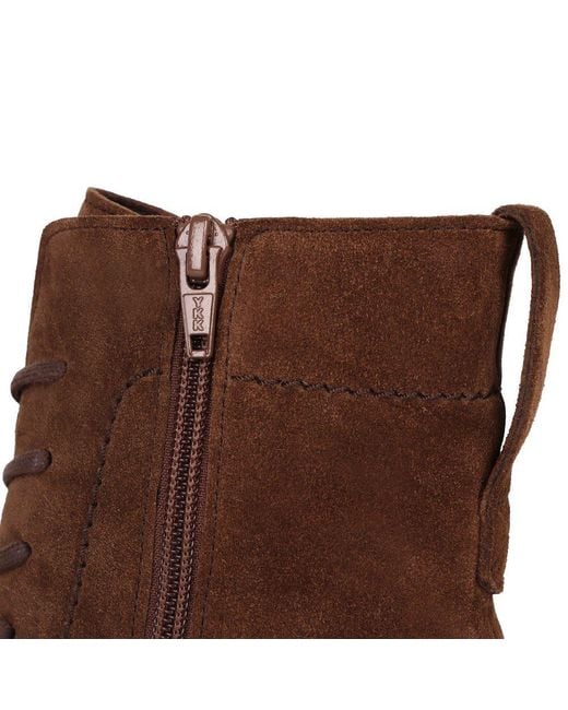 Gabor Brown Brite Ankle Boots