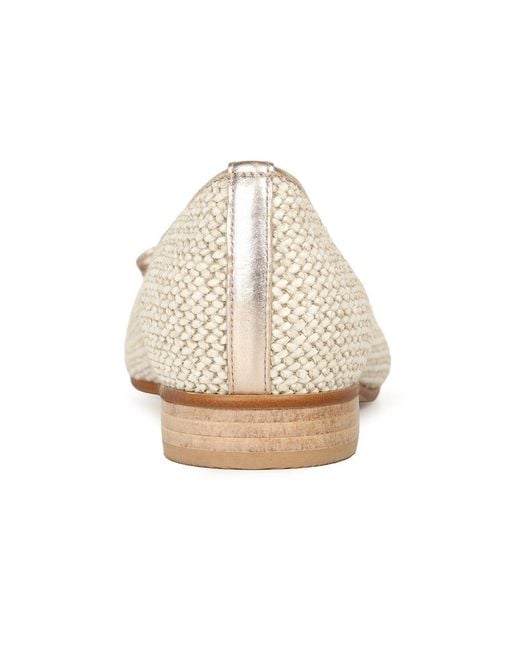 Gabor Natural Dulford Ballet Pumps