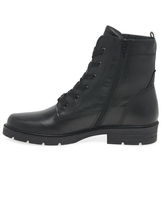 Gabor Black Tara Ankle Boots