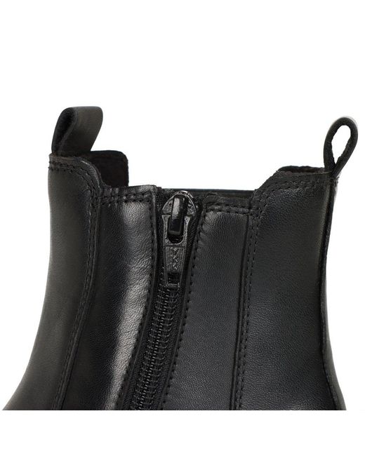 Gabor Black Custom Chelsea Boots