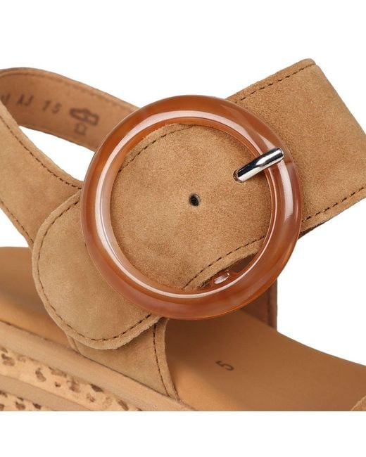Gabor Brown Andre Sandals