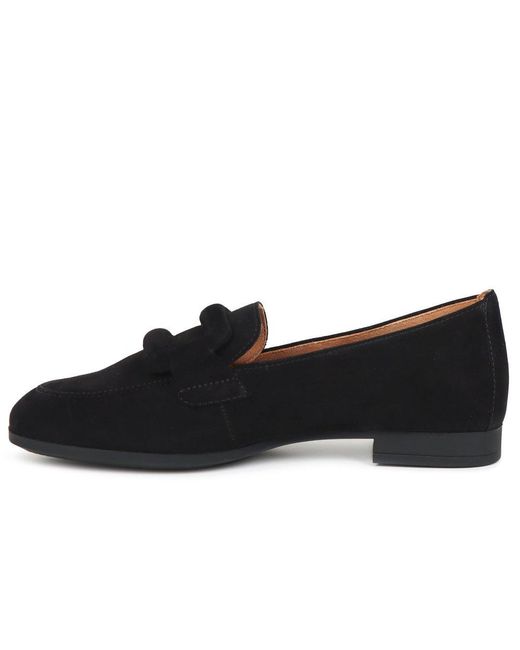 Gabor Black Breanne Loafers