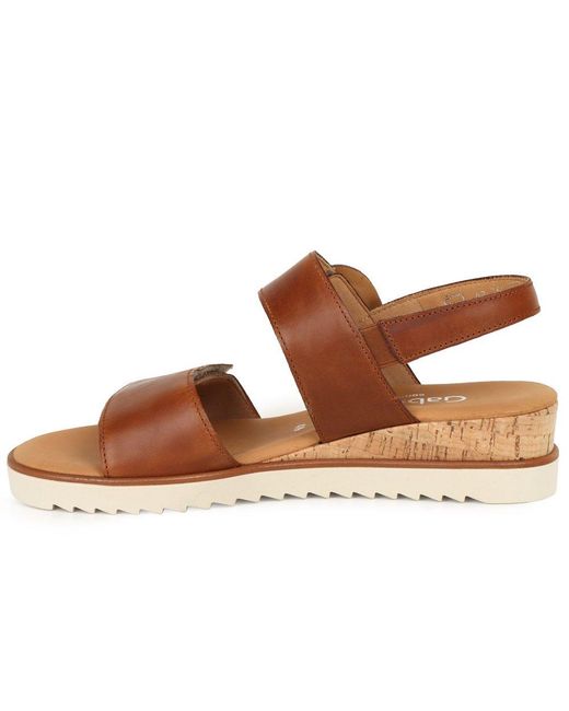 Gabor Brown Reeth Sandal