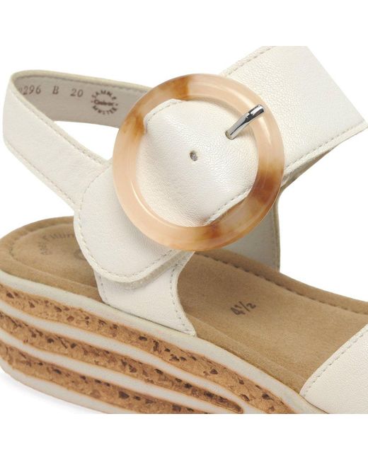 Gabor Metallic Andre Sandals