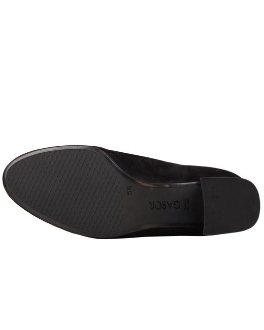 Gabor Black Tide Ankle Boots