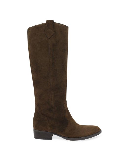 Gabor Brown Garden Knee High Boots