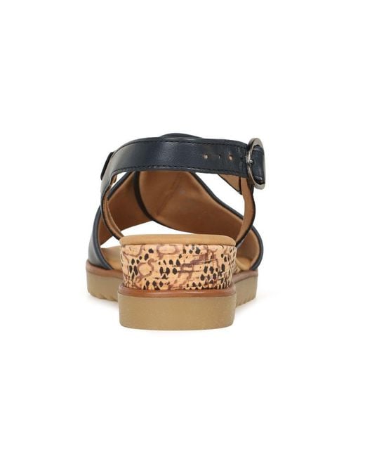 Gabor Blue Rich Sandals