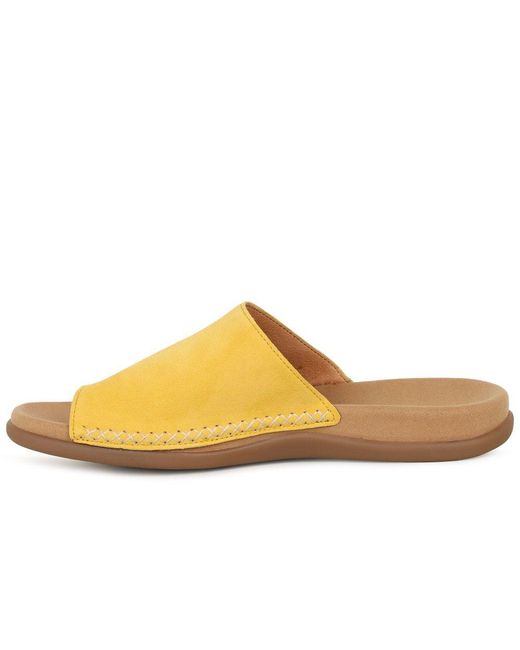 Gabor Yellow Lanzarote Sandals