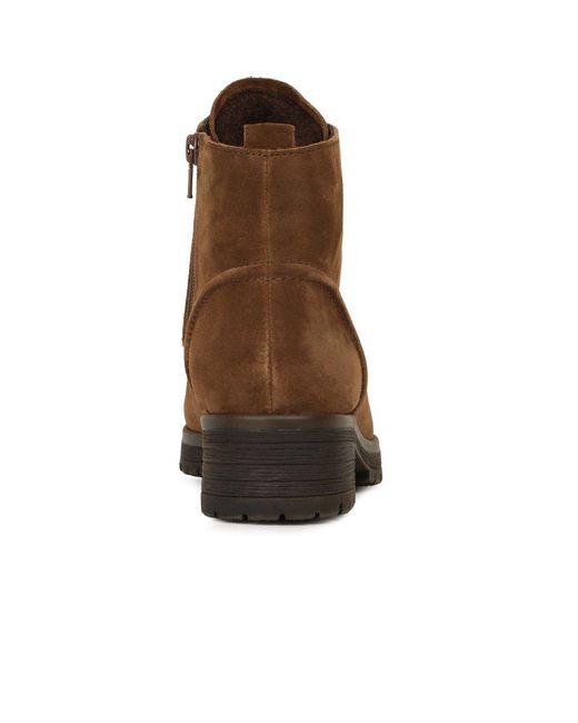 Gabor Brown Zumba Ankle Boots