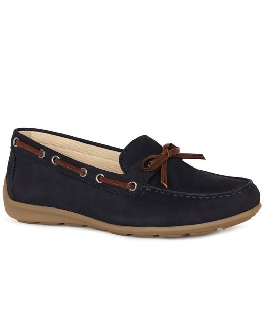 Gabor Blue Evie Loafers