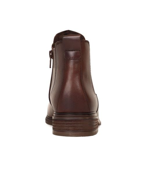 Gabor Brown Hustle Ankle Boots