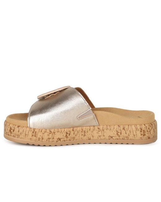 Gabor Brown Kirby Mule Sandals