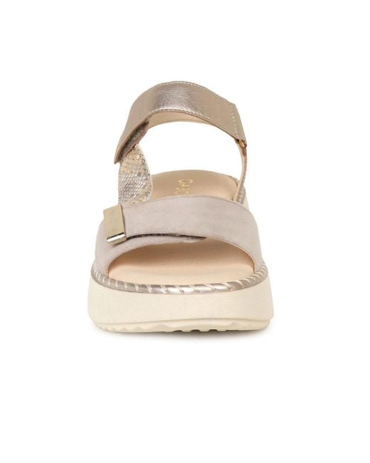 Gabor Metallic Foam Sandals