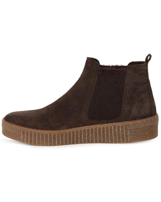 Gabor Brown Lourdes Ankle Boots