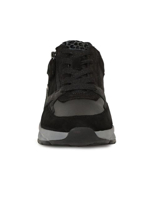 Gabor Black Adora Trainers
