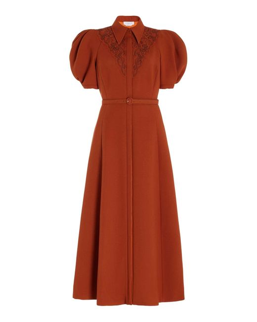 Gabriela Hearst Red Billy Dress