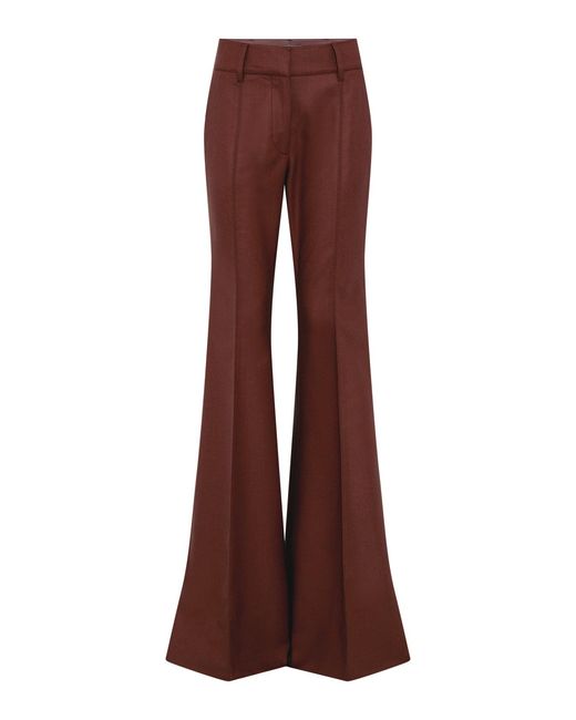 Gabriela Hearst Brown Rhein Flare Pant