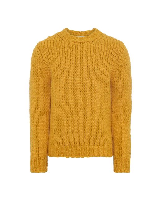 Gabriela Hearst Yellow Lawrence Knit Sweater for men
