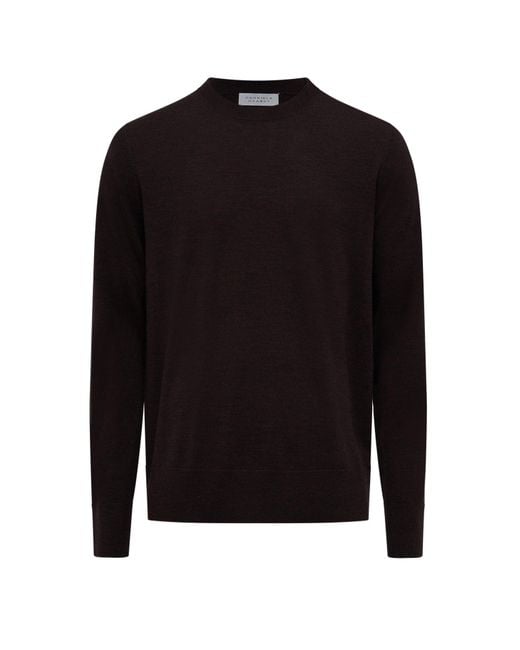 Gabriela Hearst Black Palco Knit Sweater for men