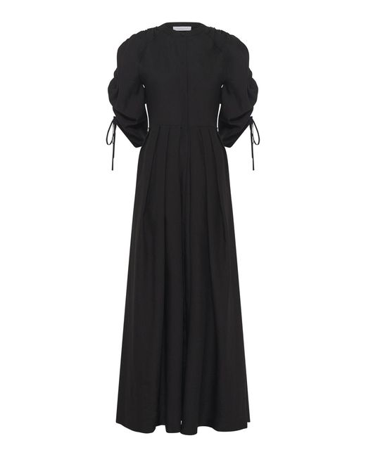 Gabriela Hearst Black Linnea Maxi Dress