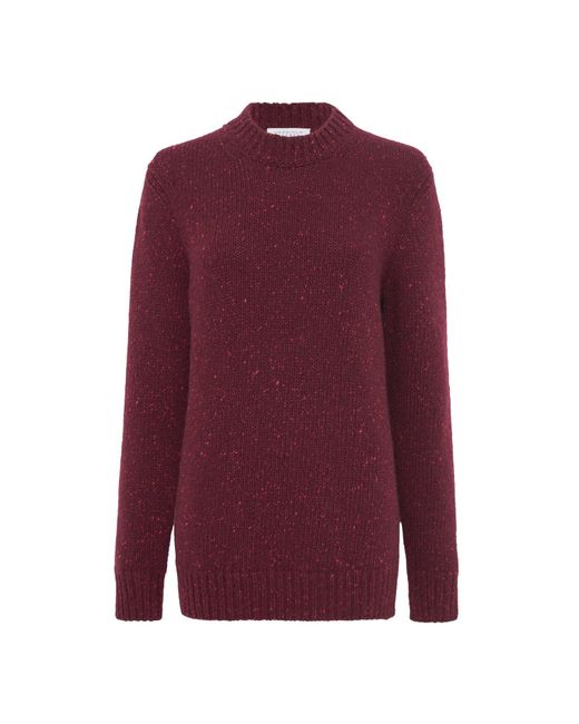 Gabriela Hearst Red Alfie Knit Sweater