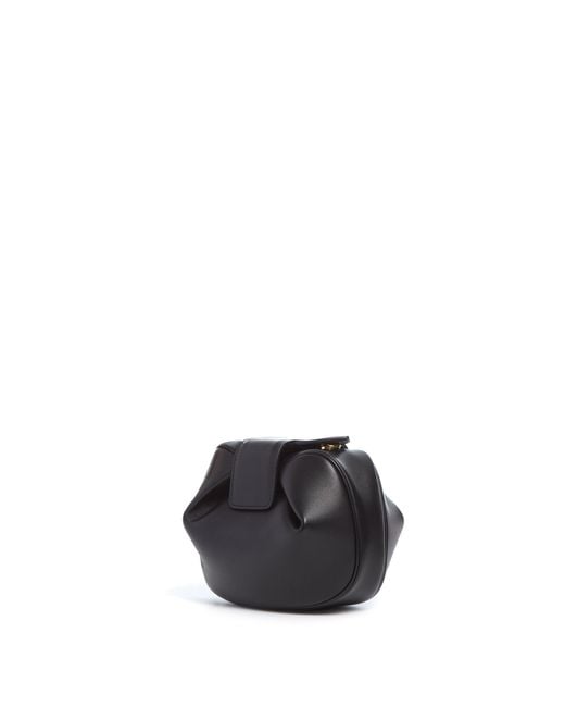 Gabriela Hearst Black Soft Demi Clutch