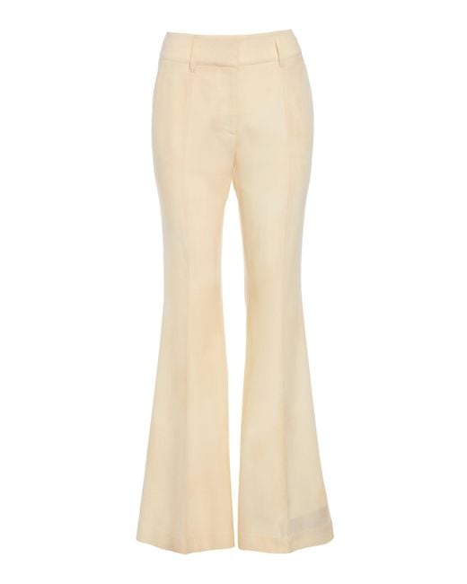 Gabriela Hearst Natural Rhein Flare Pant