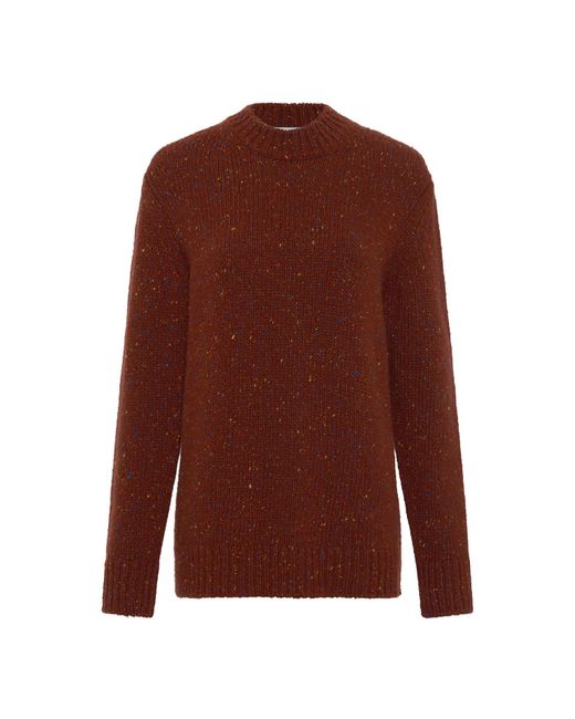 Gabriela Hearst Brown Alfie Knit Sweater