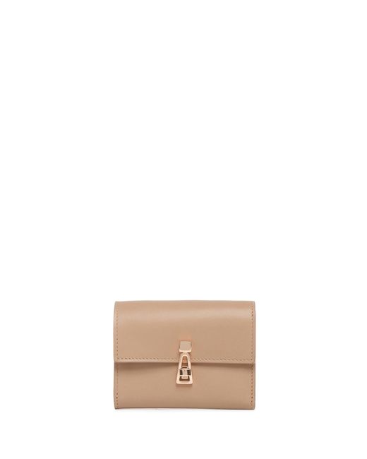 Gabriela Hearst Natural Compact Flat Wallet