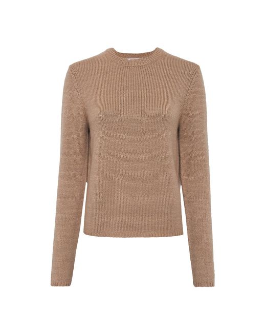 Gabriela Hearst Natural Titus Knit Sweater