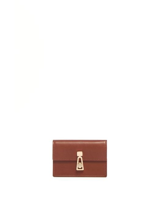 Gabriela Hearst White Concertina Card Wallet